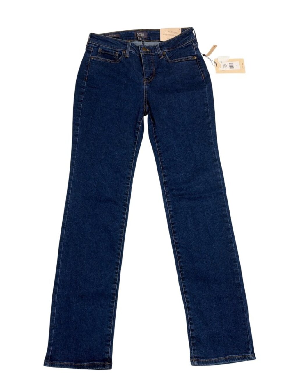 NWT NYDJ Sheri Slim Jeans Quinn Medium Wash 2 Lift Tuck MSRP $99